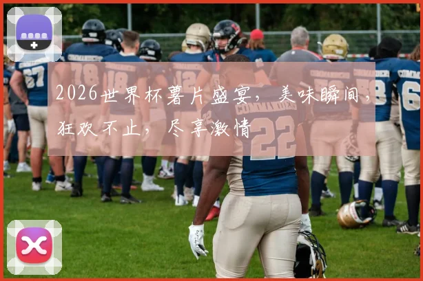 2026世界杯薯片盛宴，美味瞬间，狂欢不止，尽享激情